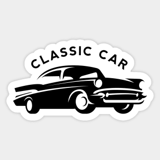 Classic car Chevy '57 Sticker